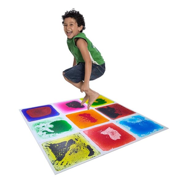 Early Learning Sensory Activity 9 Mats for Toddlers - 1 Set(9 Squares) - Picture 9 of 14